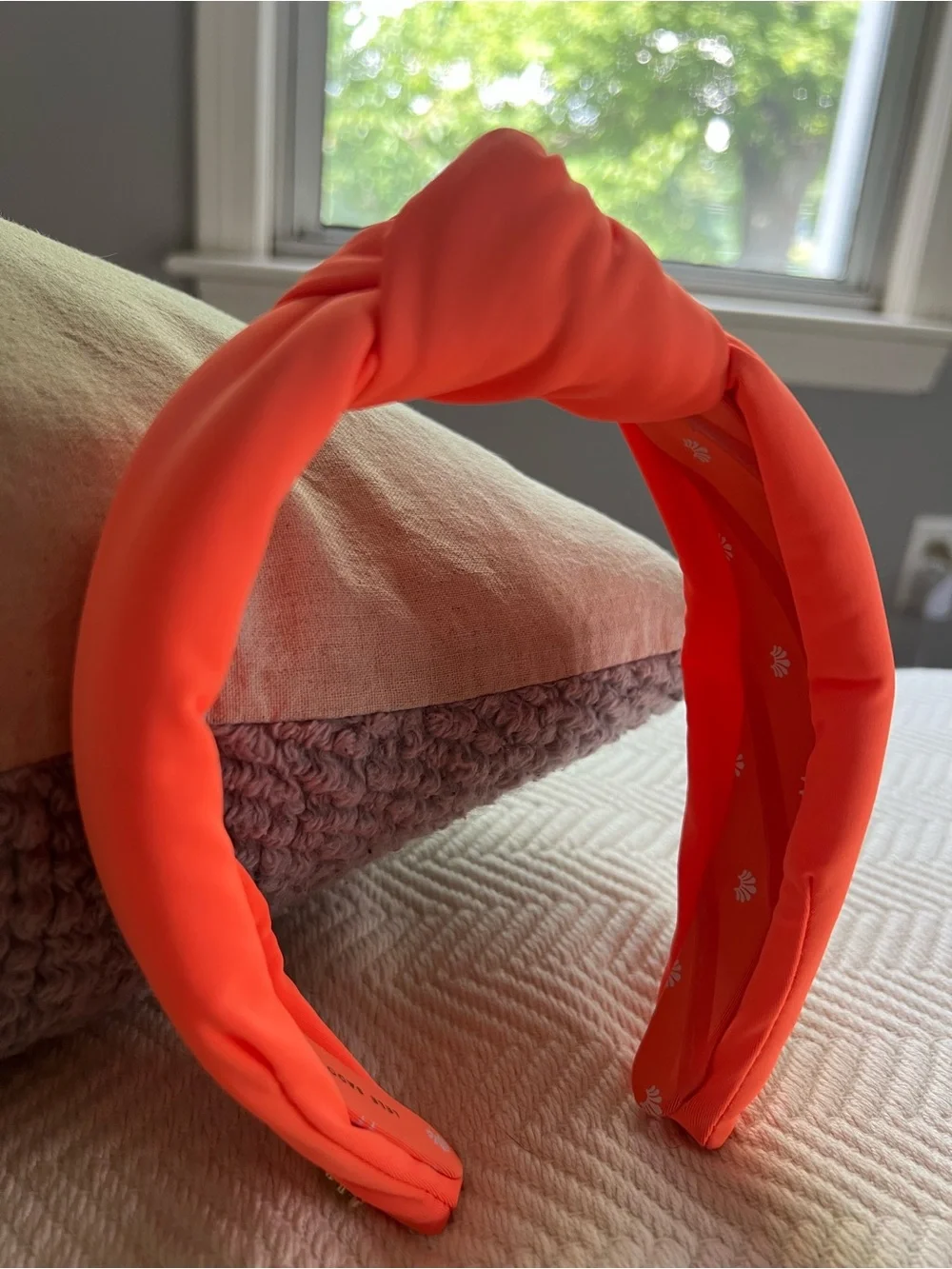Lele Sadoughi Neoprene Knotted Headband